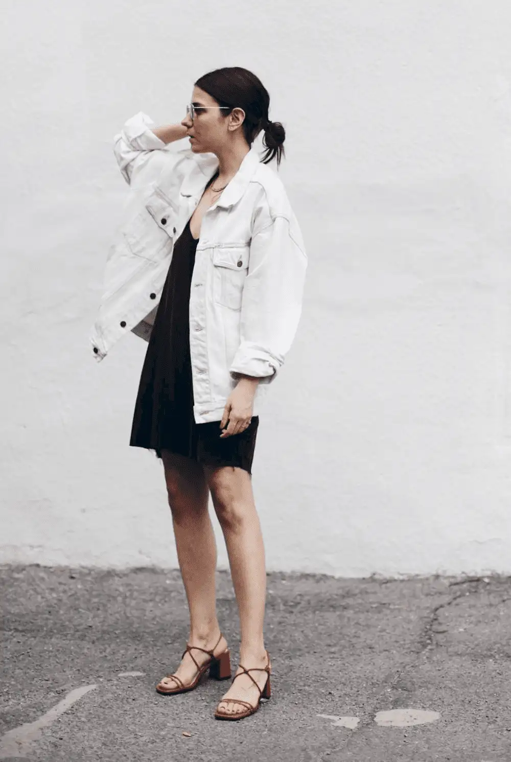 Jean Jacket With Black Dress: Know How To Rock It Right Way